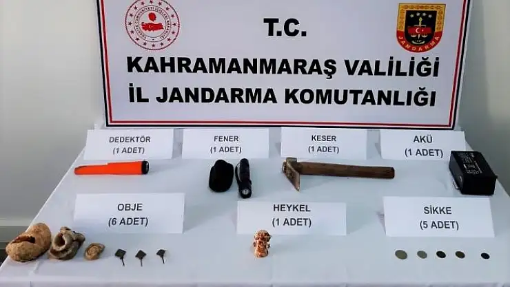 'Kahramanmaraş´ta tarihi eser kaçakçılığı'