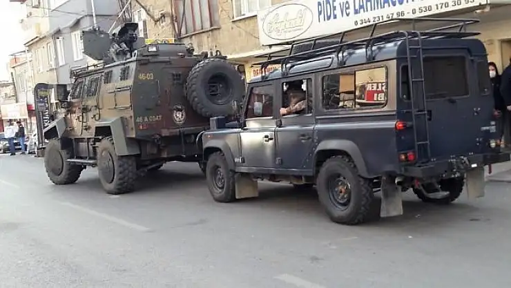 'Kahramanmaraş´ta terör operasyonuna 1 gözaltı'
