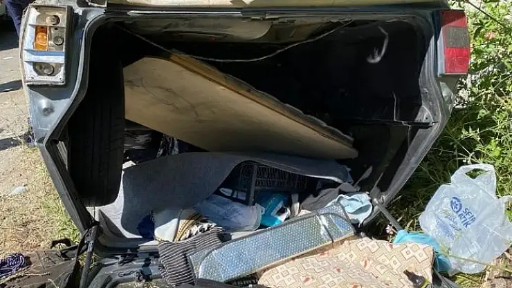 'Kahramanmaraş´ta trafik kazası: 1 ölü, 4 yaralı'