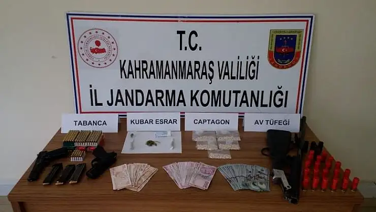 'Kahramanmaraş´ta uyuşturucu operasyonu: 1 gözaltı'