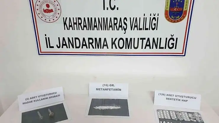 'Kahramanmaraş´ta uyuşturucu operasyonunda 4 gözaltı'