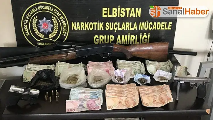Kahramanmaraş'ta uyuşturucu satıcılarına operasyon