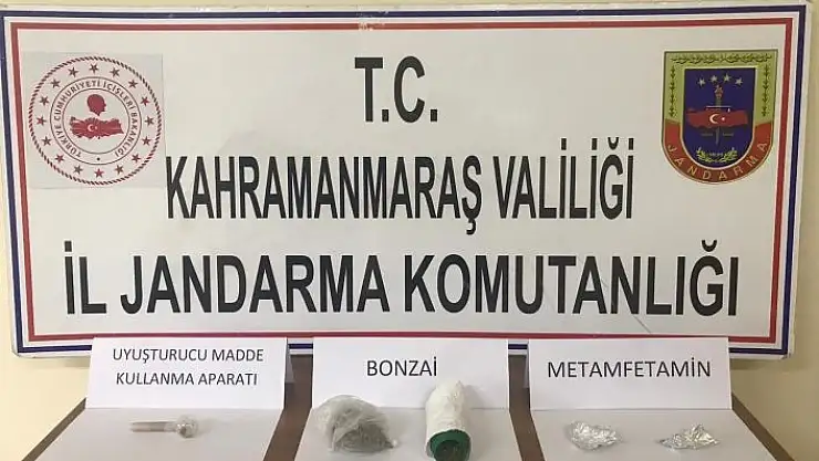 'Kahramanmaraş´ta uyuşturucuya 2 gözaltı'