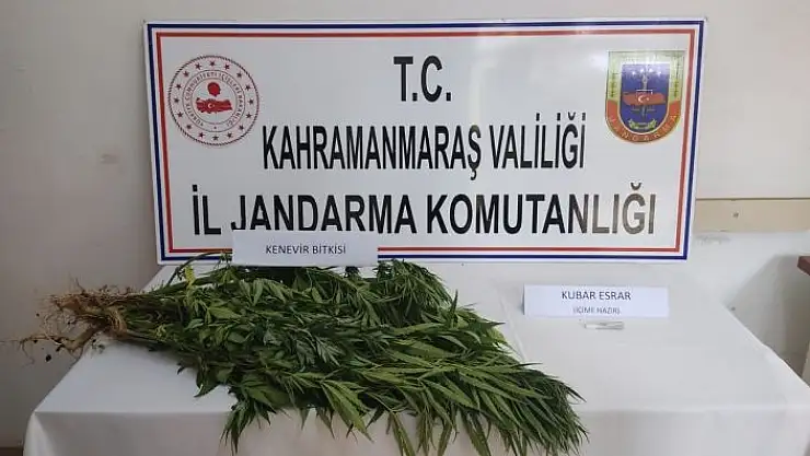 'Kahramanmaraş´ta uyuşturucuya 2 gözaltı'