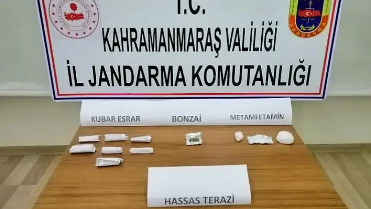 'Kahramanmaraş´ta uyuşturucuya 3 gözaltı'