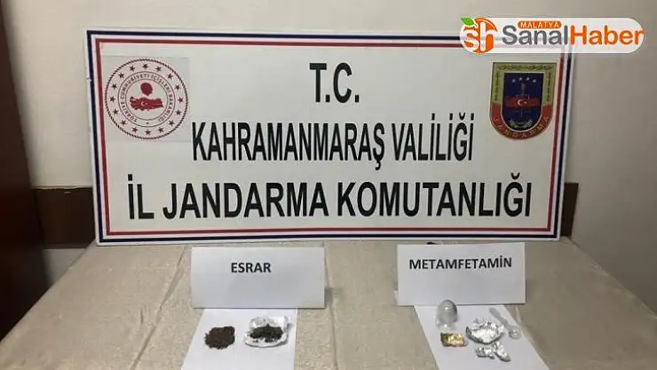 Kahramanmaraş'ta uyuşturucuya 4 gözaltı