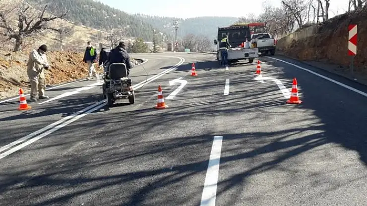 'Kahramanmaraş´ta yol yapım çalışmaları'