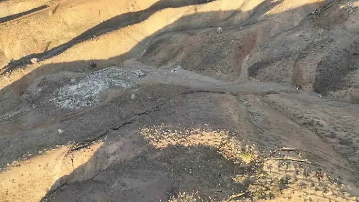 'Kahramanmaraş´taki fay kırığı böyle görüntülendi'