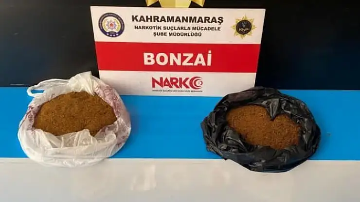 'Kahramanmaraş´taki uyuşturucu operasyonlarında 3 tutuklama'