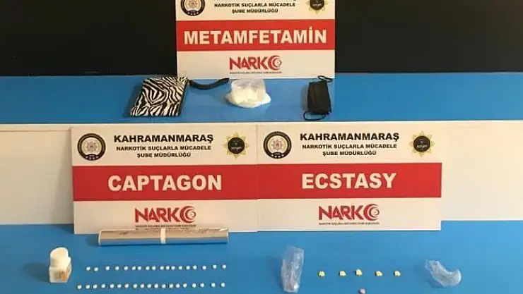 'Kahramanmaraş´taki uyuşturucu operasyonunda 2 tutuklama'