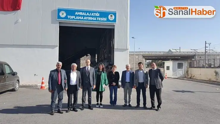Kahramanmaraş'tan sıfır atık projesini inceleme  ziyareti