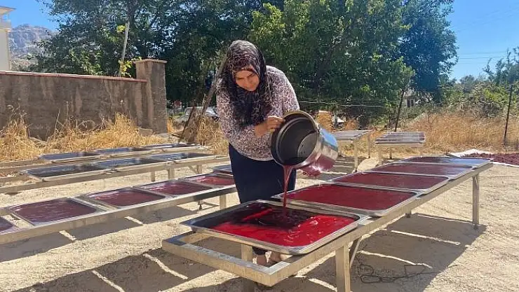 'Kahramanmaraşlı girişimci kadın tescilli sumak ekşisi üretiyor'