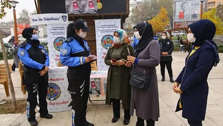 'Kahramanmaraşlı kadınlara KADES tanıtıldı'