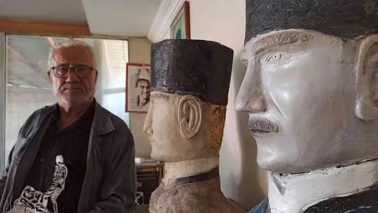 'Kahramanmaraşlı tamirci Atatürk heykelinde iddialı'