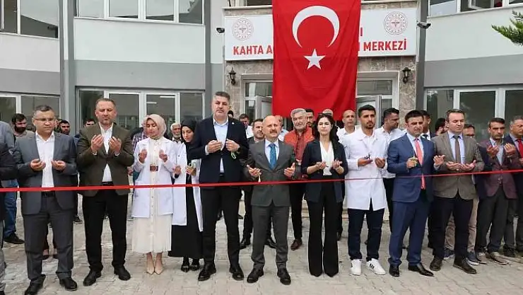 'Kahta Ağız ve Diş Sağlığı Merkezi hizmete açıldı'