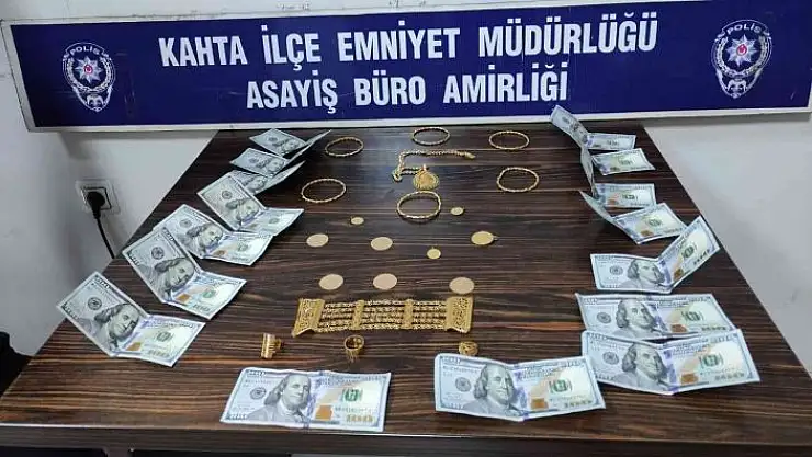 'Kahta´da altın hırsızı yakalandı'