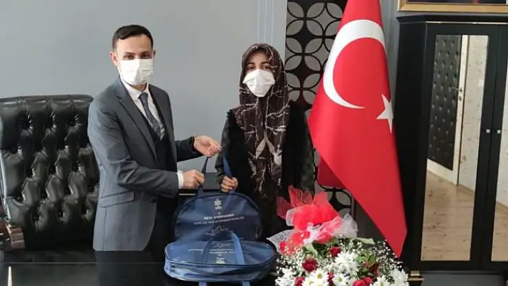 'Kahta´da en çok kitap okuyanlara hediye verildi'