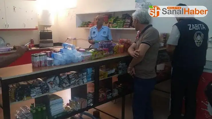 Kahta'daki okul kantinlerinde denetleme