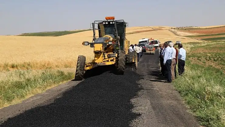 'Kahta köy yollarında bakım ve onarım çalışmaları başladı'