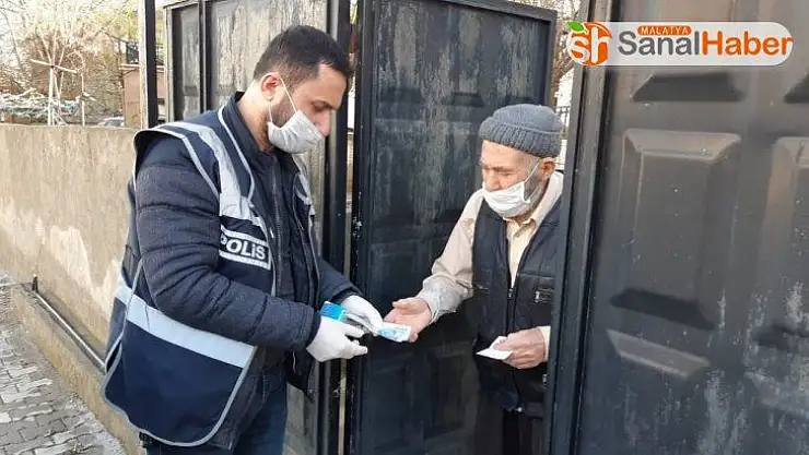 Kahta vefa ekibinden yaşlılara yardım eli