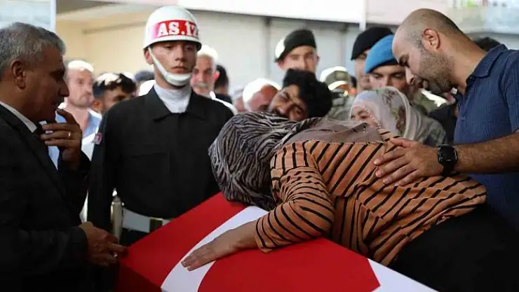 'Kahtalı Şehit Yunus Özbek son yolculuğuna uğurlandı'