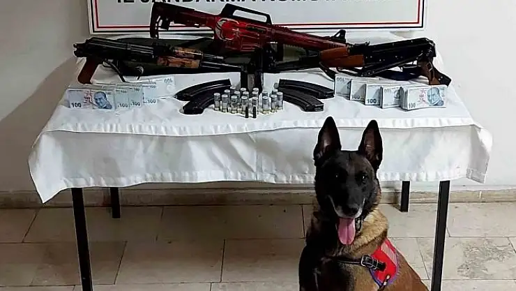 'Kalaşnikofları bahçesine gömen şüpheli tutuklandı'