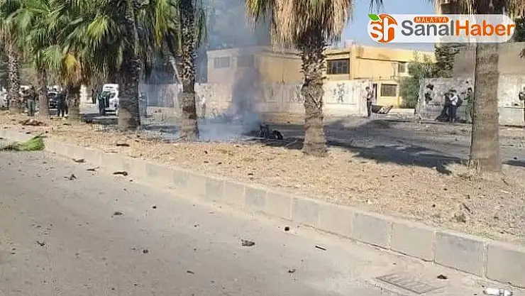 Kamışlı'da bombalı araçla saldırı: 1 terörist öldü