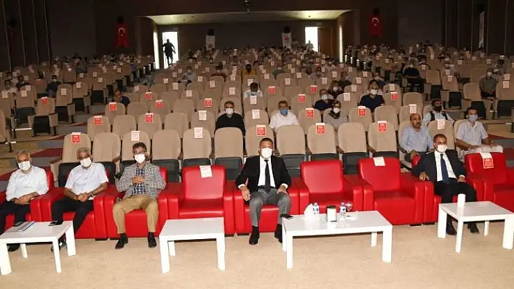 'Kamu çalışanlarına aşı bilgilendirme toplantısı yapıldı'