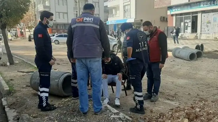 'Kamyonet yayaya çarptı: 1 yaralı'