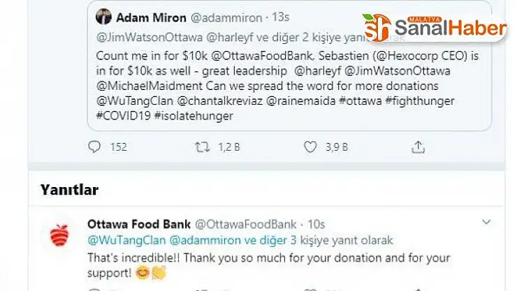 Kanada'da Covid-19 nedeniyle ekonomik krizden etkilenenlere yardım