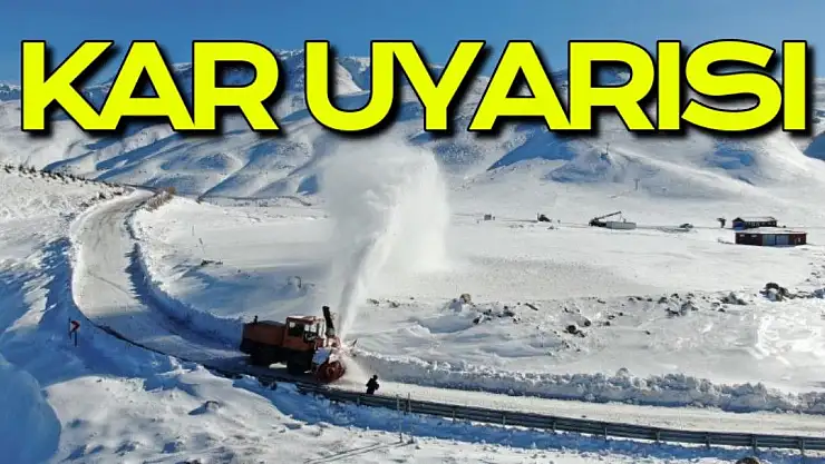 Kar uyarısı
