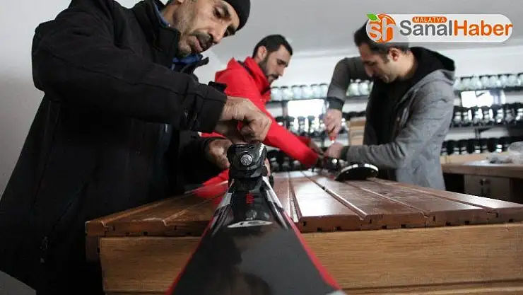 Kar yağışının geç geldiği Elazığ'da kayak merkezi sezona hazırlanıyor