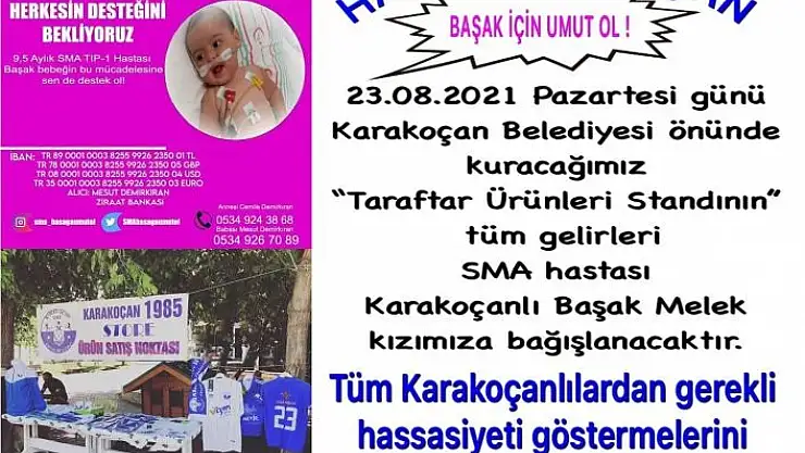 'Karakoçan 1985 Spor´dan anlamlı kampanya'