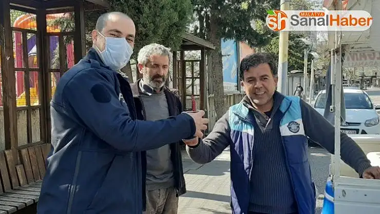 Kavga ihbarına giden polislere şalgamlı sürpriz