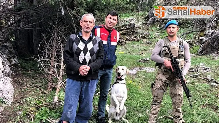 Kaybolan şizofreni hastasını iz arama köpeği yastığından buldu