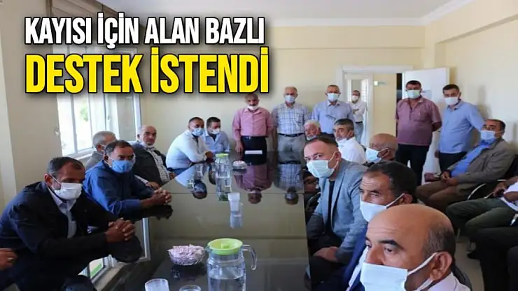 Kayısı için Alan bazlı destek istendi