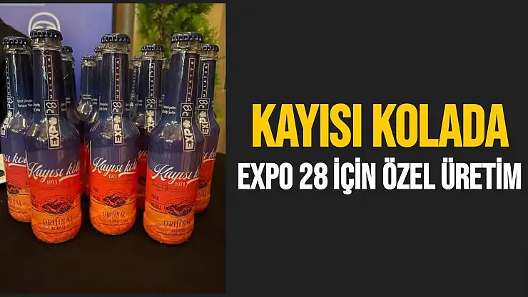 Kayısı kolada EXPO 28 için özel üretim