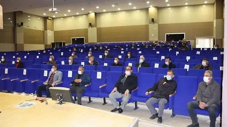 'Kaymakam Aktan, muhtarlarla bir araya geldi'