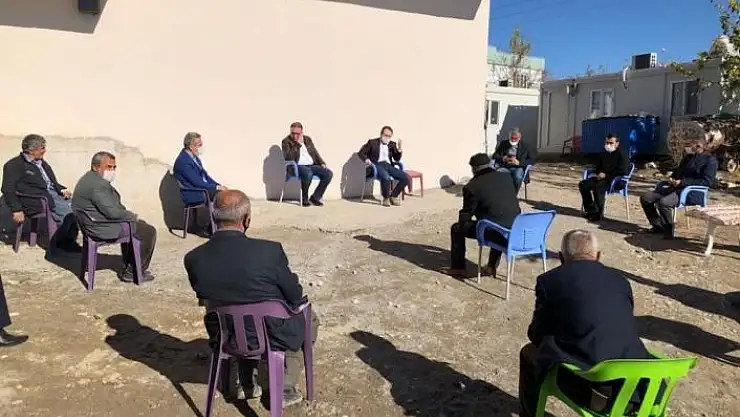 'Kaymakam Alemderoğlu köylerin sorunlarını yerinde tespit ediyor'