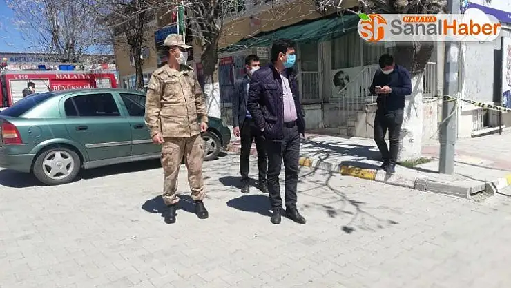 Kaymakam Şahin, korona virüs önlemlerini denetledi