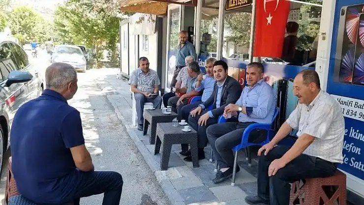 'Kaymakam Seyhan, esnafın taleplerini dinledi'