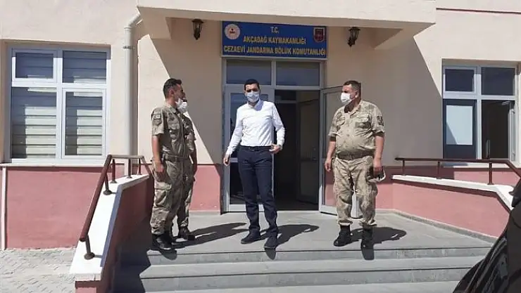 'Kaymakam Teke´dan bayram ziyareti'