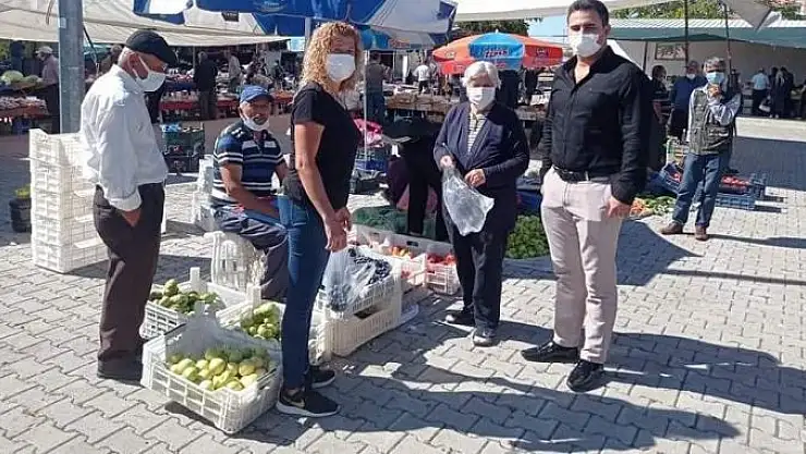 'Kaymakam Ülkü´den pazar denetimi'