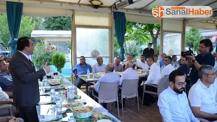 Kaymakam Zengince için veda yemeği