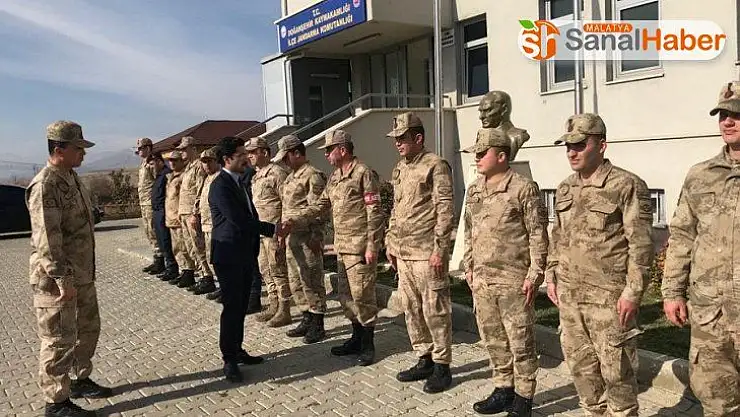 Kaymakamdan Jandarma denetimi