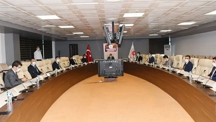 'Kaymakamlar ile değerlendirme toplantısı yapıldı'