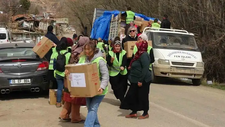 'Kayseri´den Doğanşehir´e yardım eli'