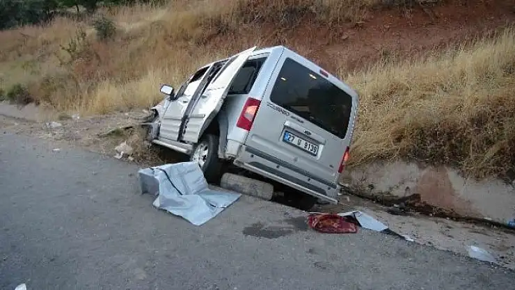 KAZA 2 ÖLÜ 2 YARALI
