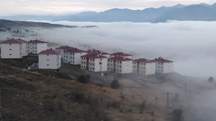 'Kelkit vadisinde sis denizi oluştu'