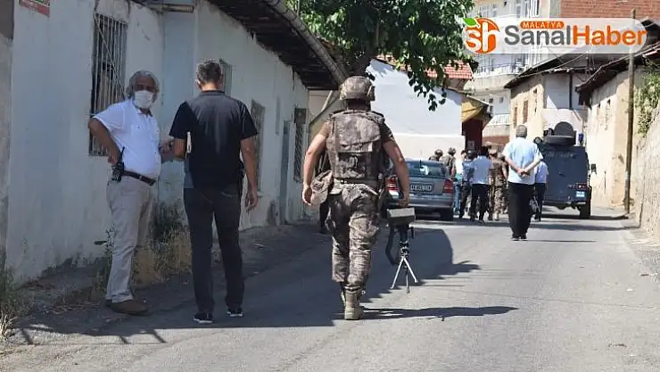 Kendini eve kilitleyen silahlı şahsa droneli operasyon
